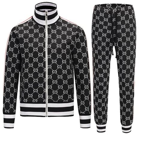 mens gucci sweat trousers|gucci tracksuit men's price.